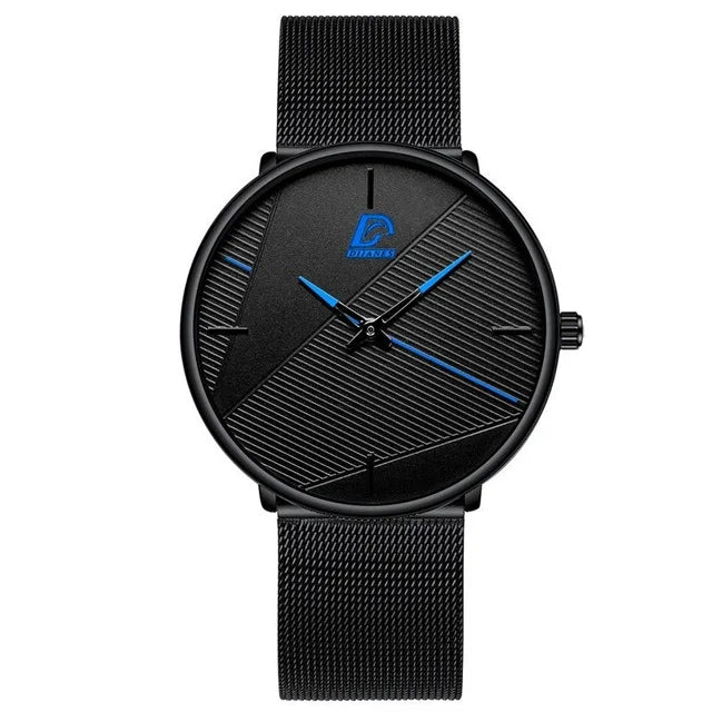 reloj hombre Watches Mens Minimalist Men's Fashion Ultra-thin Watch Simple Men Business Quartz Wristwatch relogio masculino