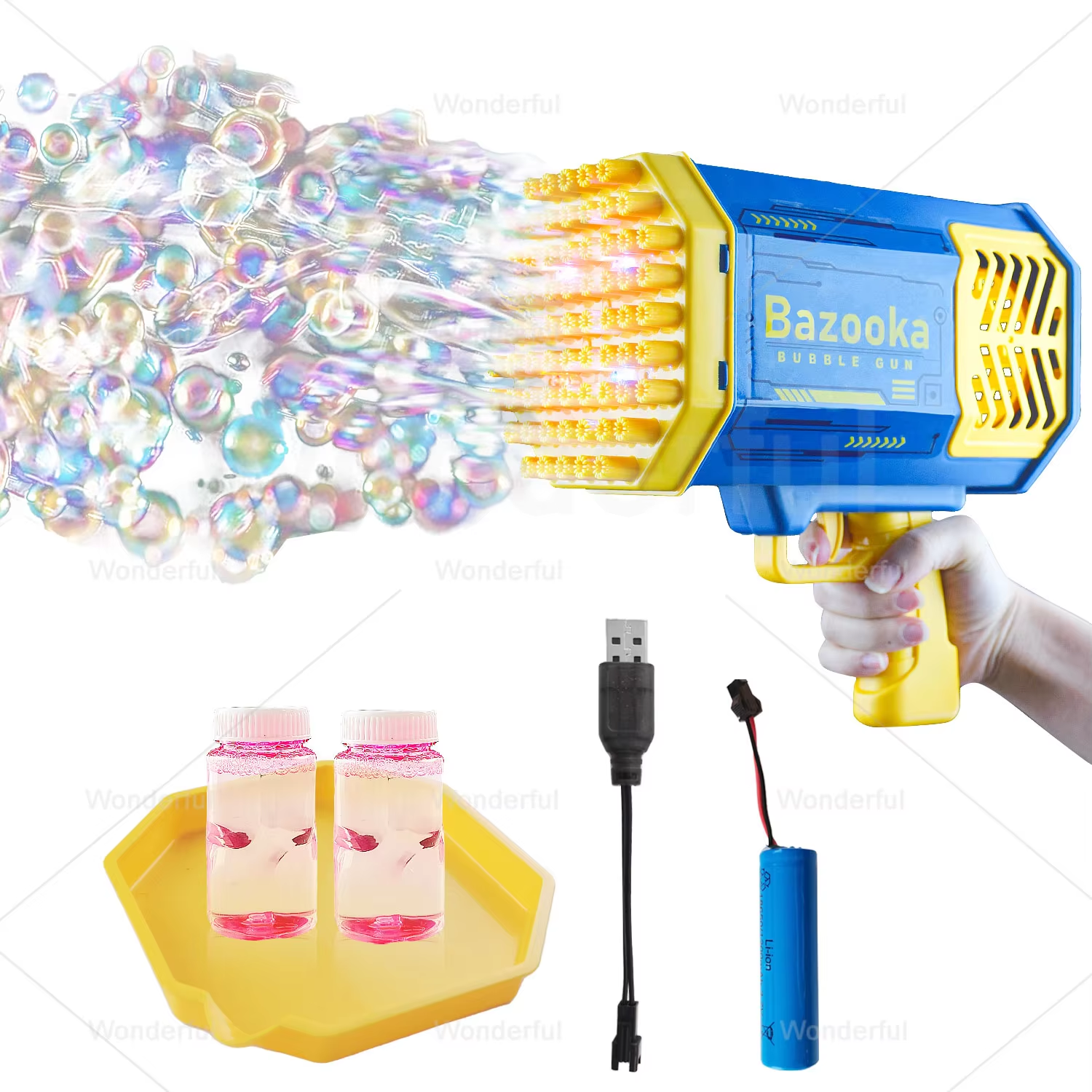 ME Deals | Bazooka Bubble Machine – Make Every Moment Magical!