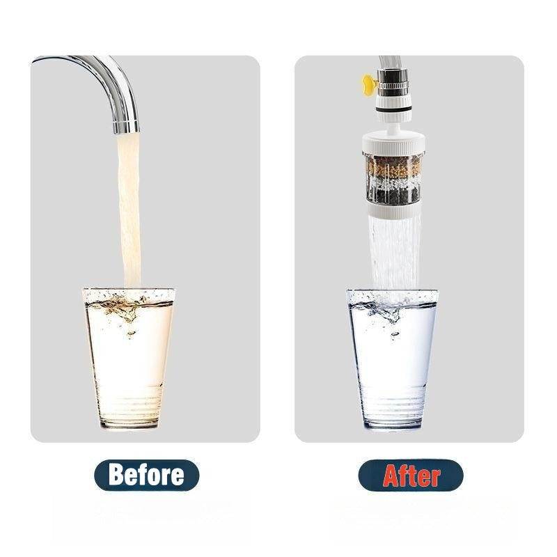 ME Deals Shop | Faucet filter household tap water purifier kitchen splash-proof filter head water purifier artifact splash-proof