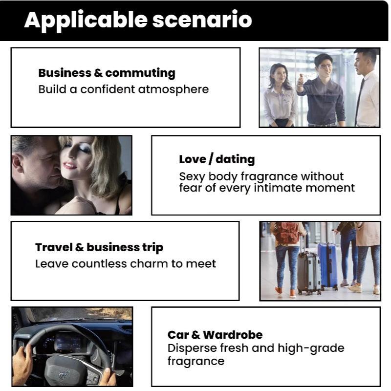 Pheromone Solid Perfume for Women and Men,Refreshing Solid Balm,Date and Daily Perfume,Ideal Gift,Portable Balm Aroma Deodorants