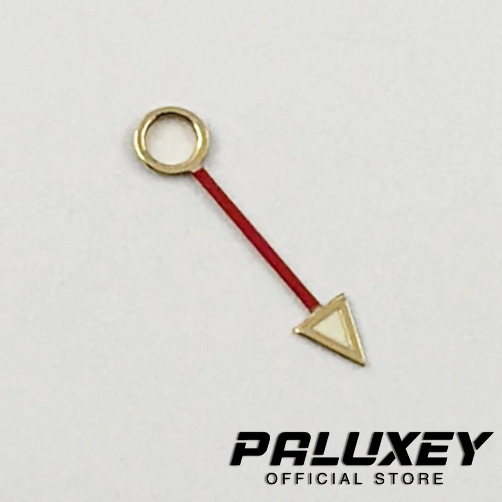 Silver Gold Black Orange Blue Red GMT NH34 NH35 12.5MM GMT Watch Hands Green Luminous Fit NH34A 4R34 Movement Replacement Parts