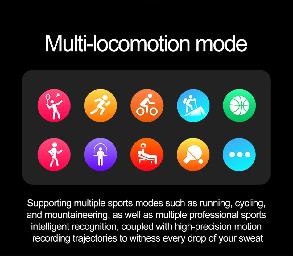 New AI Diagosis ECG Health Smart Watch Men Blood Pressure Lipid Uric Acid NFC Air Pump Airbag Health Smartwatches For men Women