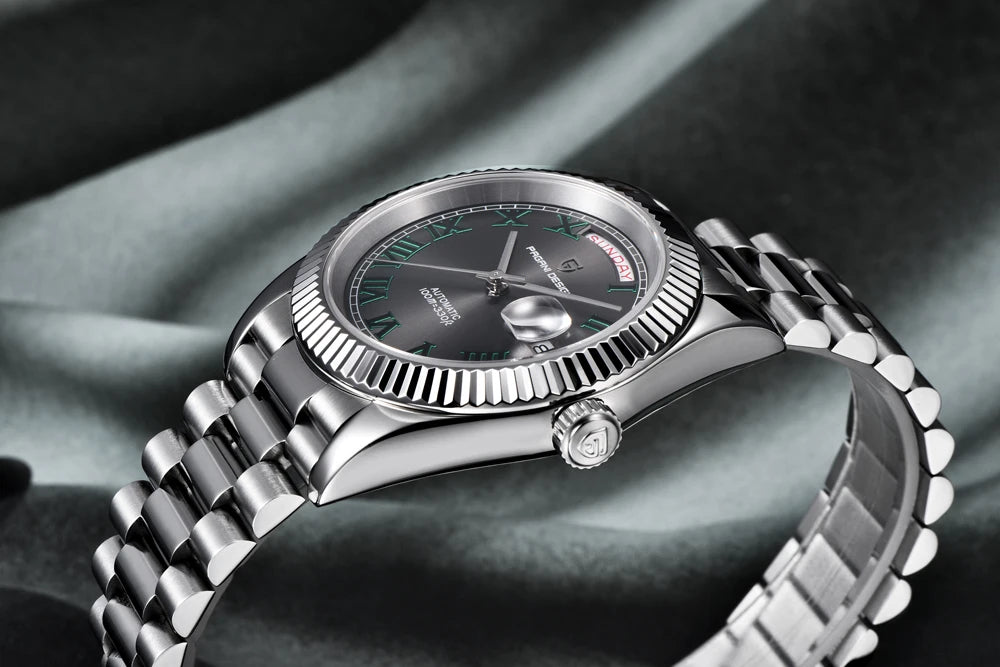 PAGANI DESIGN DD40 Gold Men's Watches Luxury Automatic Watch Fo Men Mechanical Wristwatch AR Sapphire Sports Date Man Gift Clock