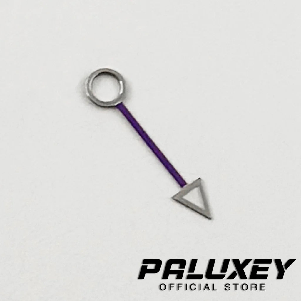 Silver Gold Black Orange Blue Red GMT NH34 NH35 12.5MM GMT Watch Hands Green Luminous Fit NH34A 4R34 Movement Replacement Parts