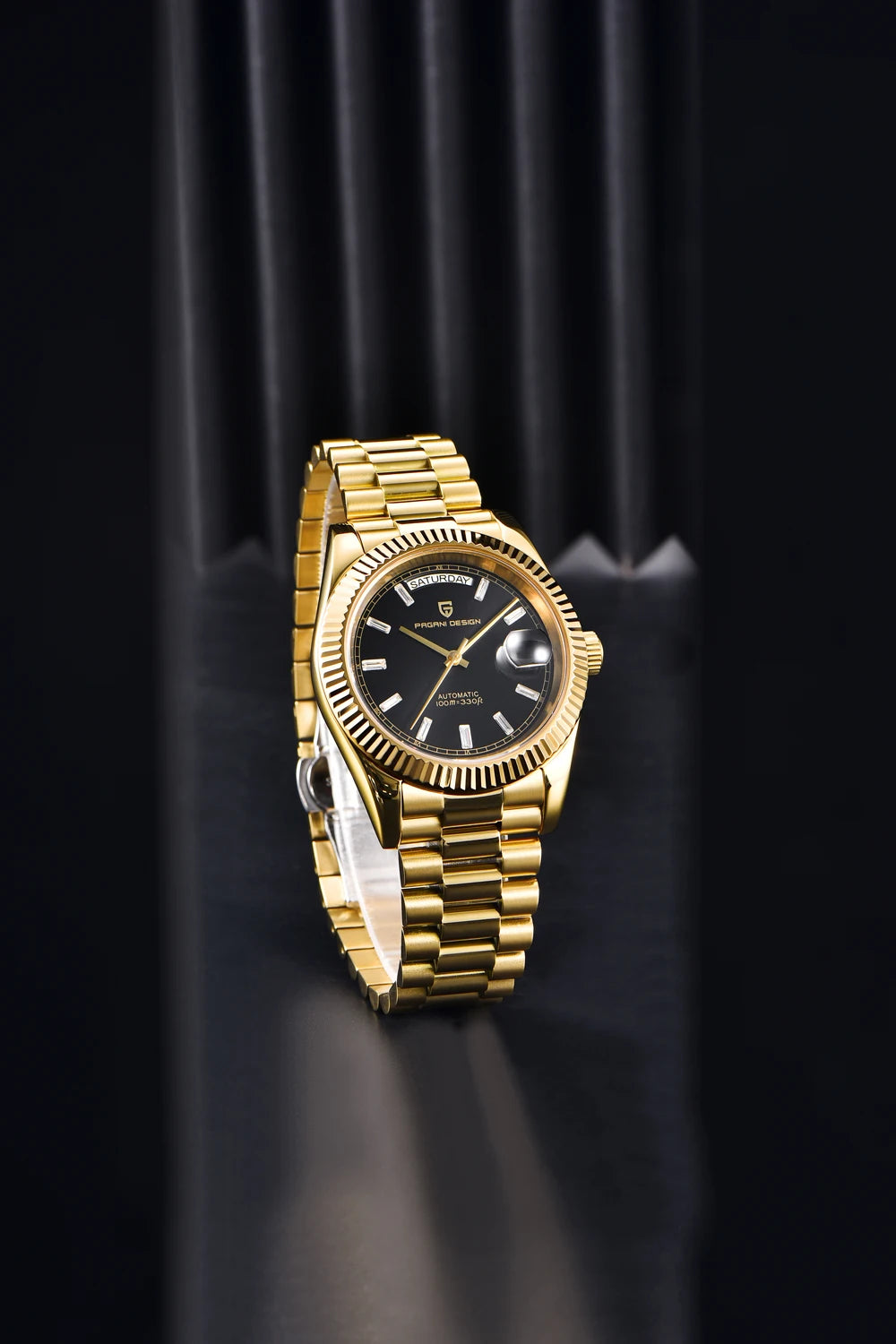 PAGANI DESIGN DD40 Gold Men's Watches Luxury Automatic Watch Fo Men Mechanical Wristwatch AR Sapphire Sports Date Man Gift Clock