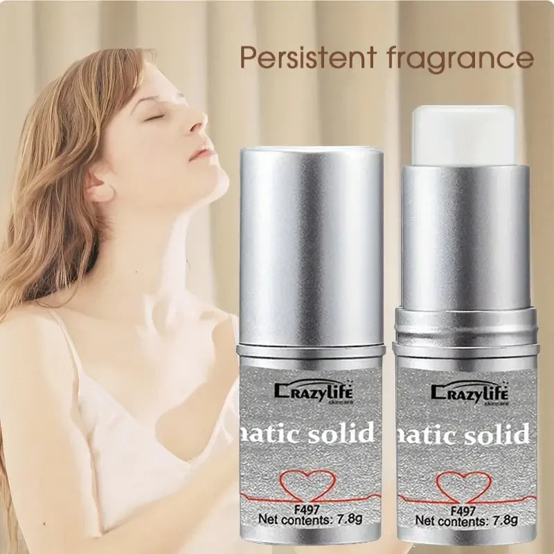 Pheromone Solid Perfume for Women and Men,Refreshing Solid Balm,Date and Daily Perfume,Ideal Gift,Portable Balm Aroma Deodorants