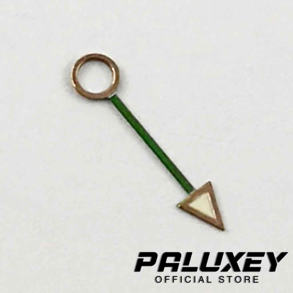 Silver Gold Black Orange Blue Red GMT NH34 NH35 12.5MM GMT Watch Hands Green Luminous Fit NH34A 4R34 Movement Replacement Parts