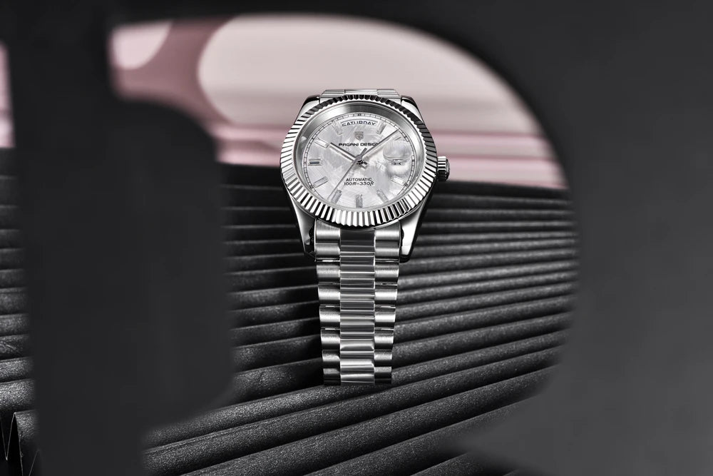 PAGANI DESIGN DD40 Gold Men's Watches Luxury Automatic Watch Fo Men Mechanical Wristwatch AR Sapphire Sports Date Man Gift Clock