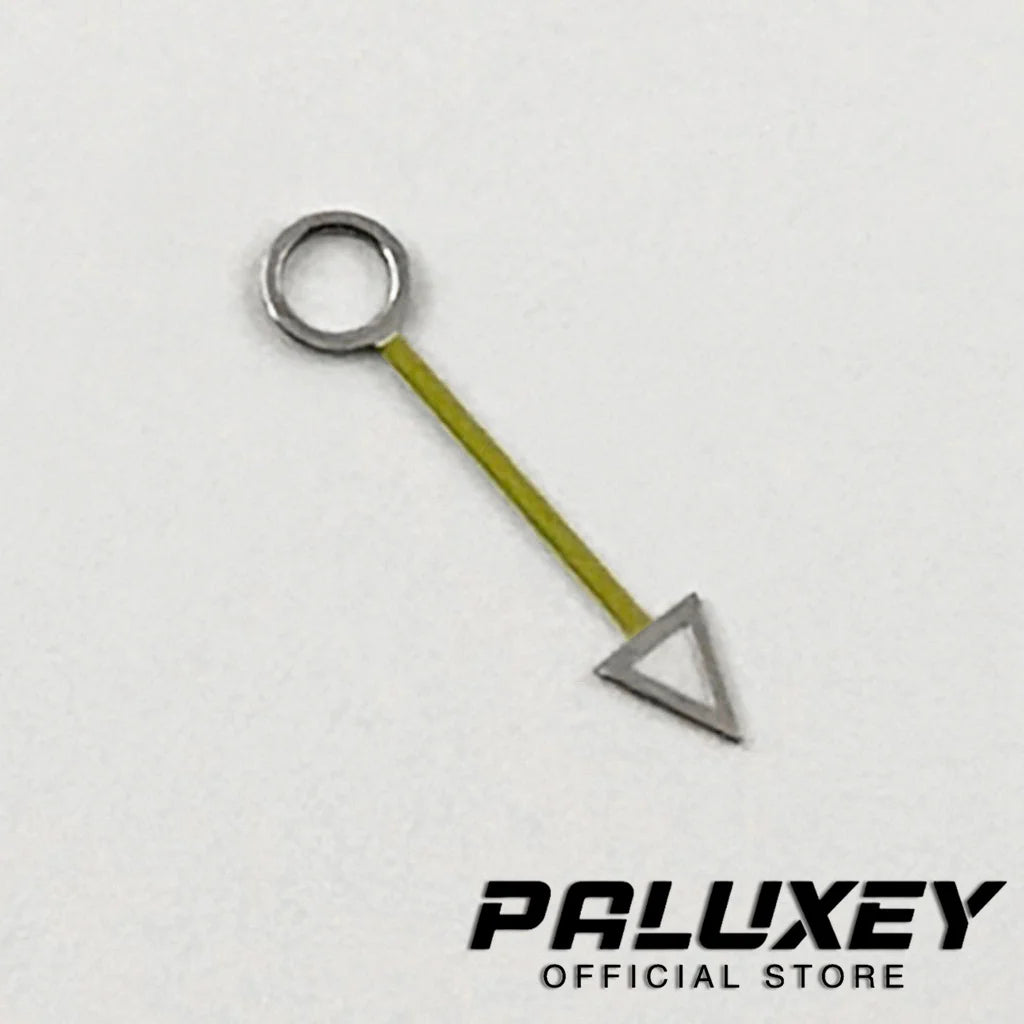 Silver Gold Black Orange Blue Red GMT NH34 NH35 12.5MM GMT Watch Hands Green Luminous Fit NH34A 4R34 Movement Replacement Parts