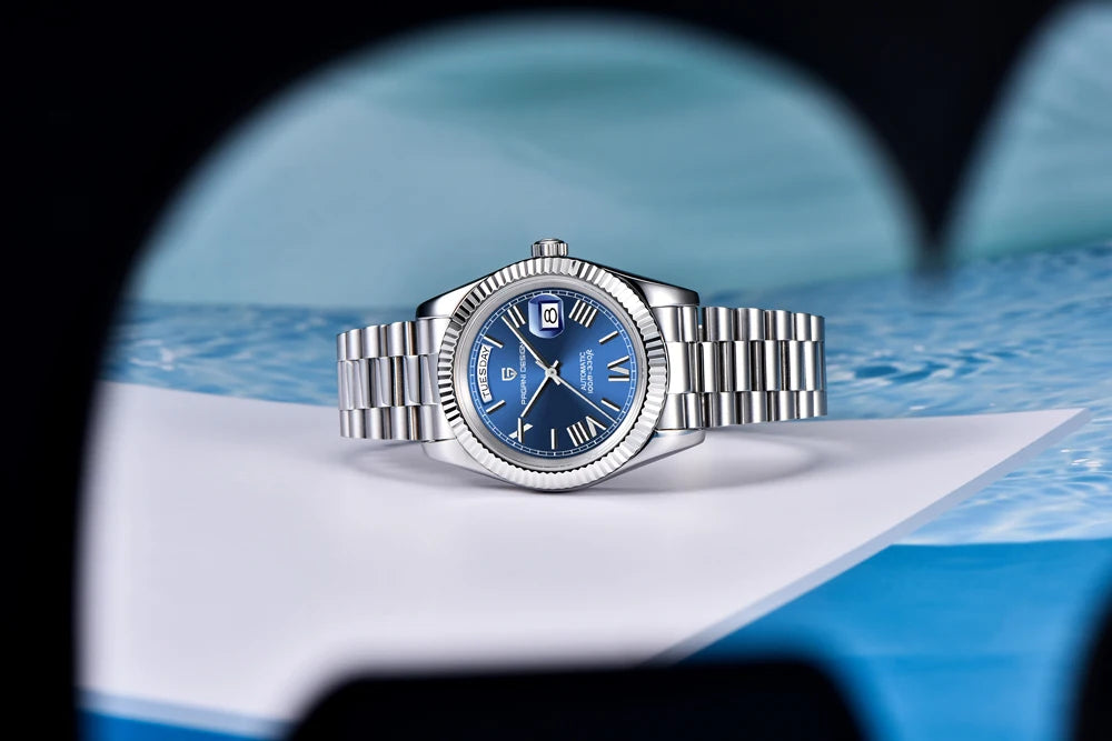 PAGANI DESIGN DD40 Gold Men's Watches Luxury Automatic Watch Fo Men Mechanical Wristwatch AR Sapphire Sports Date Man Gift Clock