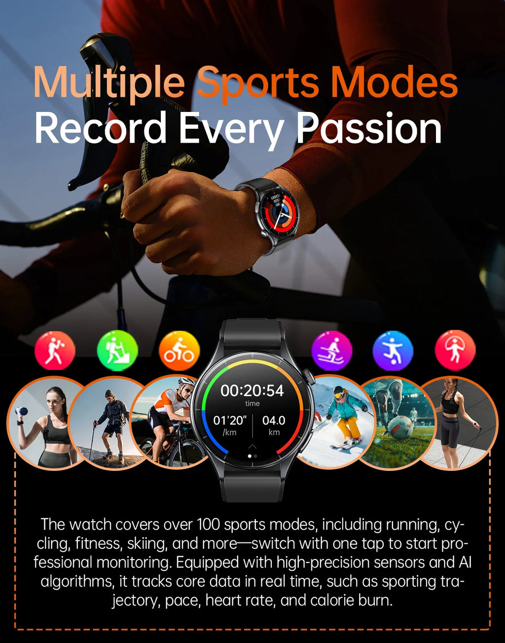 2025 New ECG+PPG Health Diagnosis Smartwatches Men Women Clock Uric Acid Lipid BP Heart rate Tracker NFC Sports Smart Watch IOS