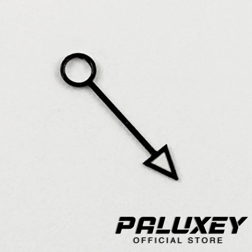 Silver Gold Black Orange Blue Red GMT NH34 NH35 12.5MM GMT Watch Hands Green Luminous Fit NH34A 4R34 Movement Replacement Parts