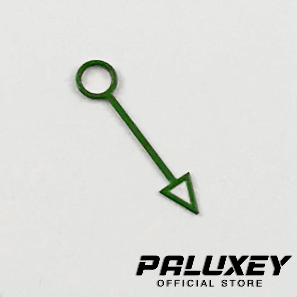 Silver Gold Black Orange Blue Red GMT NH34 NH35 12.5MM GMT Watch Hands Green Luminous Fit NH34A 4R34 Movement Replacement Parts