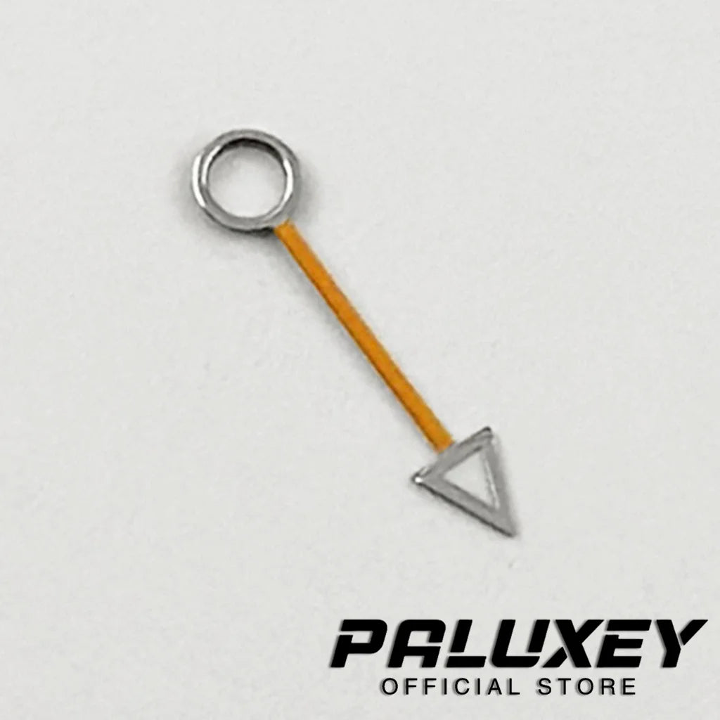 Silver Gold Black Orange Blue Red GMT NH34 NH35 12.5MM GMT Watch Hands Green Luminous Fit NH34A 4R34 Movement Replacement Parts