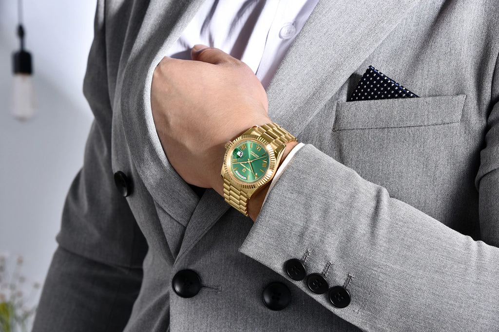 PAGANI DESIGN DD36 Gold Green V2 Men's Mechanical Watches Luxury Automatic Watch For Men 2023 New AR Sapphire glass Wrist watch