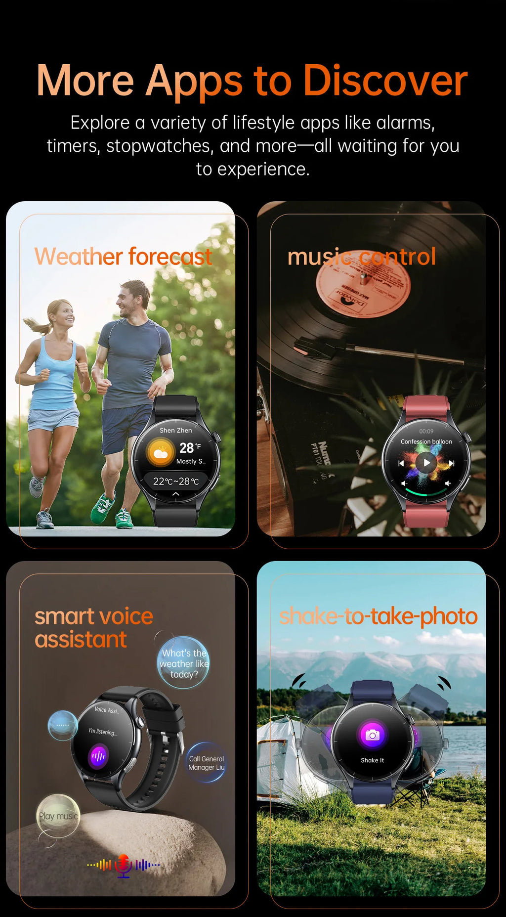 2025 New ECG+PPG Health Diagnosis Smartwatches Men Women Clock Uric Acid Lipid BP Heart rate Tracker NFC Sports Smart Watch IOS