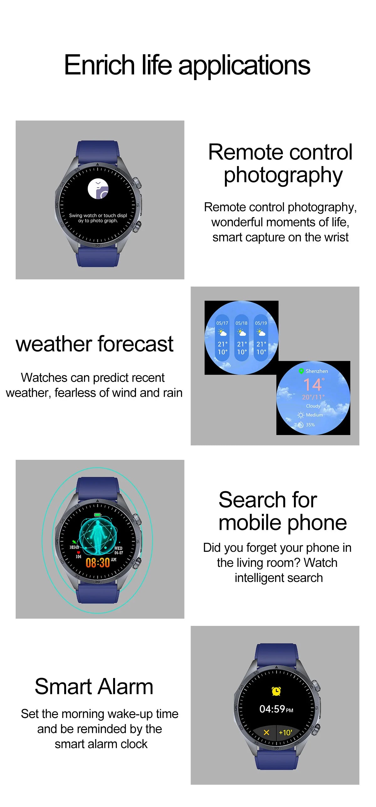 2025 Laser Pulse Uric Acid Blood Fat Nursing Smart Watch Men Body Fat Blood pressure ECG+PPG Sleep aid For Xiaomi Health Watch