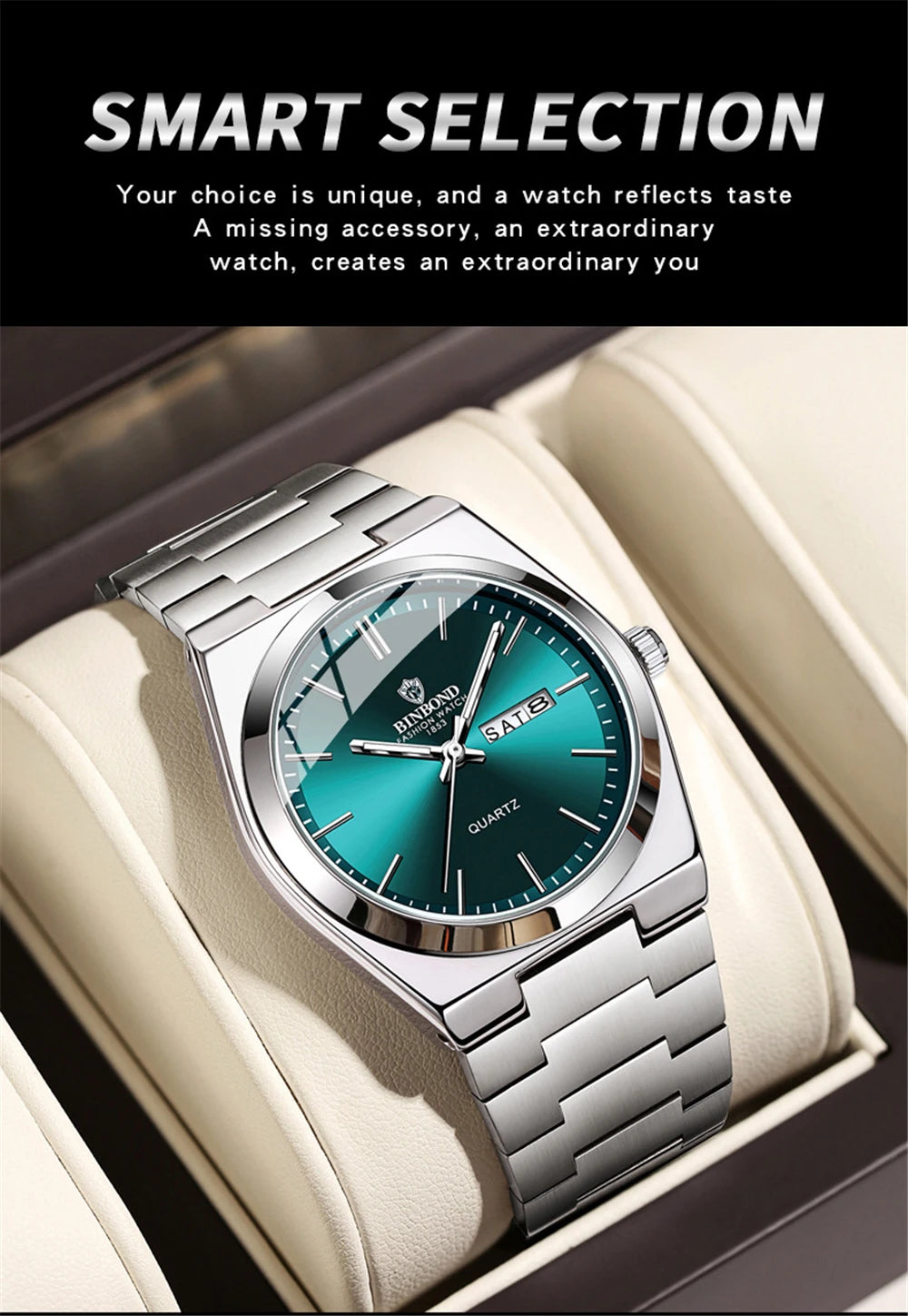 New Gifts Casual Business Golden Clock Men Luxury Watch Automatic Watches Mens Fashion Quartz Wristwatches Relogio Masculino