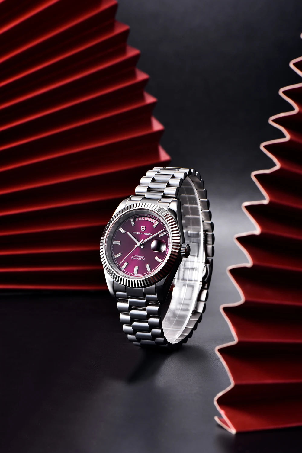 PAGANI DESIGN DD40 Gold Men's Watches Luxury Automatic Watch Fo Men Mechanical Wristwatch AR Sapphire Sports Date Man Gift Clock