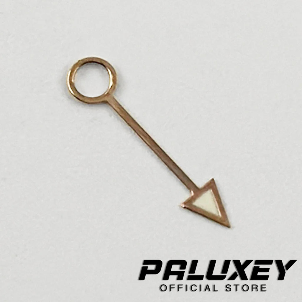 Silver Gold Black Orange Blue Red GMT NH34 NH35 12.5MM GMT Watch Hands Green Luminous Fit NH34A 4R34 Movement Replacement Parts