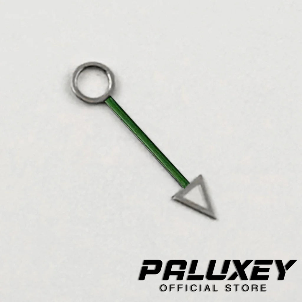 Silver Gold Black Orange Blue Red GMT NH34 NH35 12.5MM GMT Watch Hands Green Luminous Fit NH34A 4R34 Movement Replacement Parts