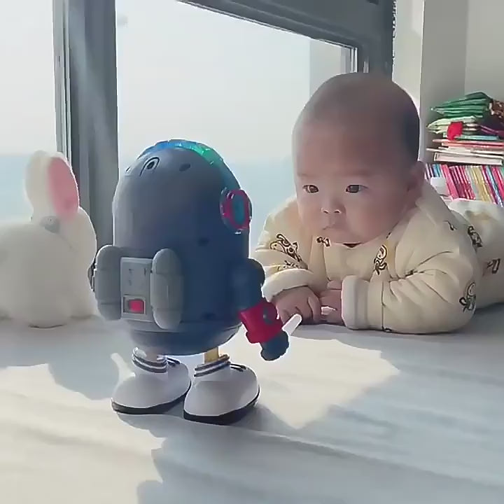 Amazing Duck Space kids attraction - educational space-themed toy for children"